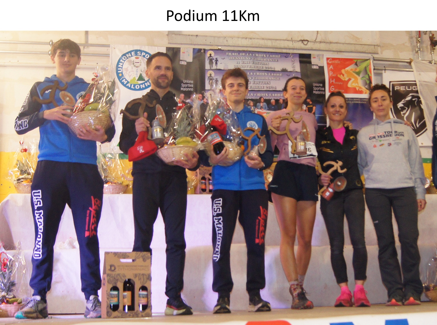 podium 11km